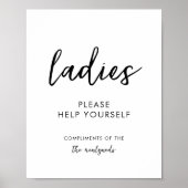 Poster Panier de salle de bain mariage pour femme Mariage (Devant)