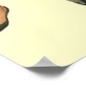 Poster Panier d'épicerie Retro Family, Mom and Kids (Coin)