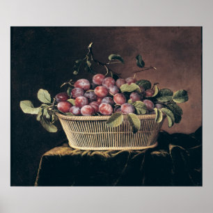 Poster Panier des prunes