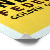 Poster Panier indien Pomo vintage San Francisco WPA (Coin)