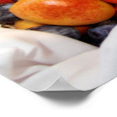 Poster Panier plein de fruits (Coin)
