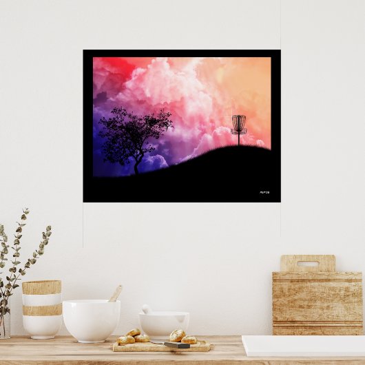 Poster Panier sur une colline (Cuisine)