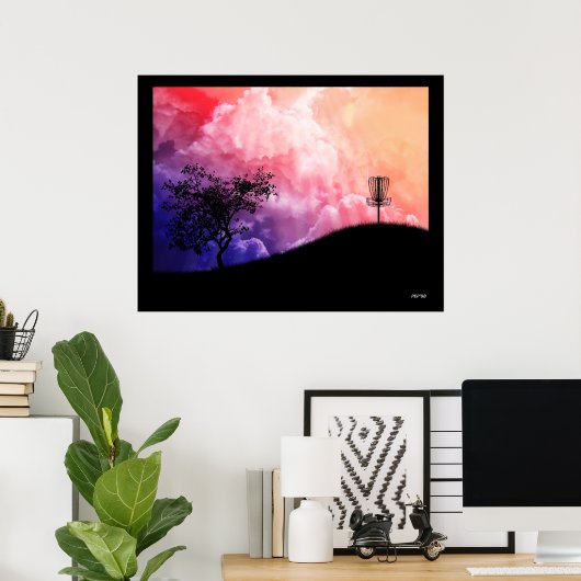 Poster Panier sur une colline (Bureau à domicile)