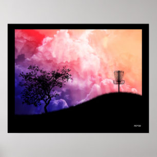 Poster Panier sur une colline