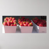 Poster - Paniers fraises (Devant)