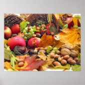 Poster Paniers remplis d'automne (Devant)