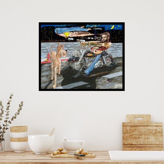 Poster Panique (Cuisine)