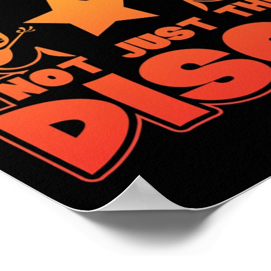 Poster Panique À Beaucoup D'Endroits. Pas Seulement La Di (Coin)