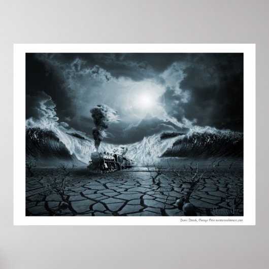 Poster Panique ou anxiété PTSD (Devant)