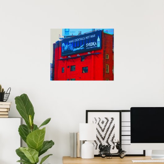 Poster Panneau (Bureau à domicile)