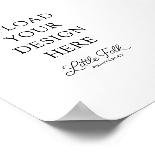 Poster Panneau 5 x 7 pouces (Coin)