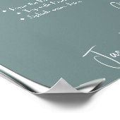 Poster Panneau à barres Mimosa modifiable imprimable (Coin)