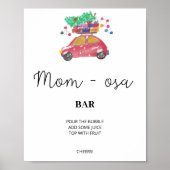Poster Panneau à feuillage persistant de bar maman-osa. B (Devant)