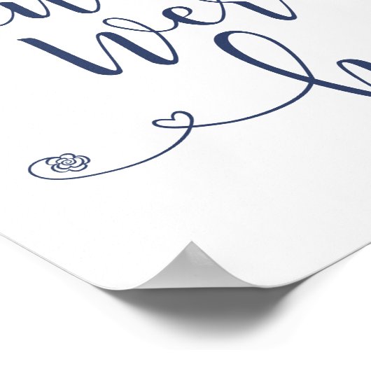 Poster Panneau à la mémoire - vous nous manquez (v6) (Coin)