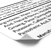 Poster Panneau/affiche GB 02.21.09 (Coin)