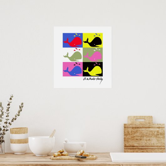 Poster Panneau Andy Whale-Hole™_6 signé poster/imprimer (Cuisine)