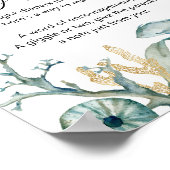 Poster Panneau Aquarelle Jellyfish Late Night Diapés (Coin)