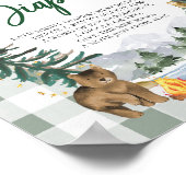 Poster Panneau Baby shower des plongeurs nocturnes (Coin)