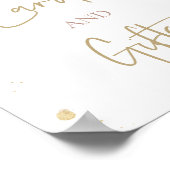 Poster Panneau Baby shower Pampas Grass Boho Cartes Et Ca (Coin)