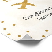 Poster Panneau Baby Shower Station de Rechargement (Coin)