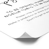 Poster Panneau Baby shower STELLA Time Capsule (Coin)