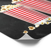 Poster Panneau barre Popcorn (Coin)