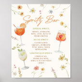 Poster Panneau barre Spritz | SYMBOLE Aperol Spritz (Devant)