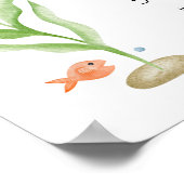 Poster Panneau Bingo Baby shower bébé requin (Coin)