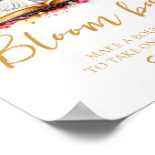 Poster Panneau Boho Fleurs sauvages (Coin)