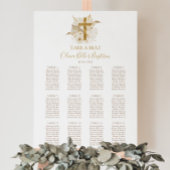 Poster Panneau Boho Neutral Gold Baptism