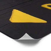 Poster Panneau Bois de location de bateau, Décor extérieu (Coin)