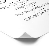 Poster Panneau boisson de la barre de Lemonade (Coin)