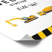 Poster Panneau Boisson de l'Anniversaire du Camion de con (Coin)