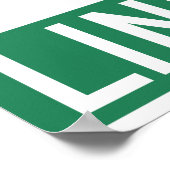 Poster Panneau Boulevard Linden (Coin)