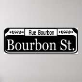 Poster Panneau Bourbon (Devant)