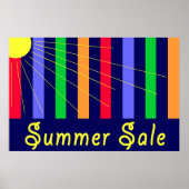 Poster Panneau Boutique d'été (Devant)