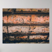 Poster Panneau Brown et orange (Devant)