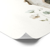 Poster Panneau Cadeaux de Baby shower de la petite ferme (Coin)