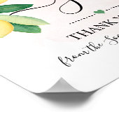 Poster Panneau Cadeaux Enterrement de Vie de Jeune Fille  (Coin)