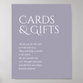 Poster Panneau Cadeaux et cartes de mariage Norwich (Devant)