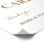 Poster Panneau Cadeaux et cartes Eucalyptus (Coin)