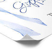 Poster Panneau Carte bleue et GIfts (Coin)