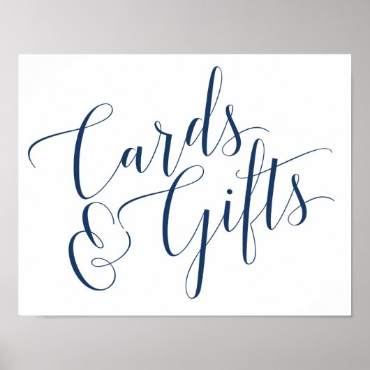 Poster Panneau Cartes et cadeaux (Devant)