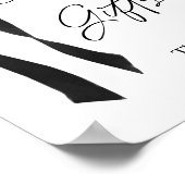 Poster Panneau Cartes et cadeaux Black Bow (Coin)