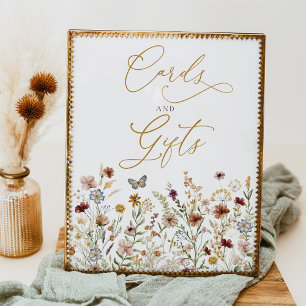 Poster Panneau Cartes et cadeaux Fleurs de Jardin Fleurs 