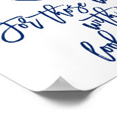 Poster Panneau chic écrit à la main | Mémorial réservé (Coin)