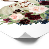 Poster Panneau Citrouille d'automne Baby showers cadeaux  (Coin)