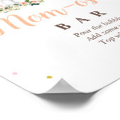 Poster Panneau citrouille Rouge Rose Et Or Maman-Osa Bar (Coin)