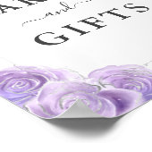 Poster Panneau Clair Pâte en Argent Cartes et Cadeaux (Coin)