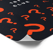 Poster Panneau Clé de la fête de la salle d'évasion (Coin)